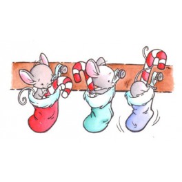 Motivstempel "Kuchenmäuse"