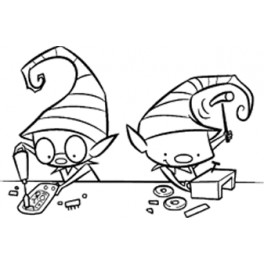 Motivstempel "Kuchenmäuse"