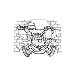 Motivstempel "Kuchenmäuse"