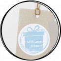 NIO Stempelgerät mit Gutschein, noble blue