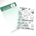 Clear Stamp Set "Moody Unicorns"