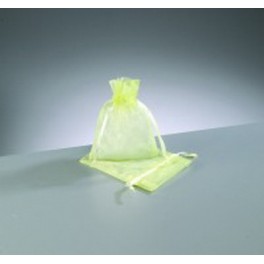 Organza Beutel mini hellgelb