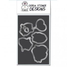 Clear Stamp Set "Moody Unicorns"
