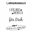 Stempelset mit Acrylblocks Geburt