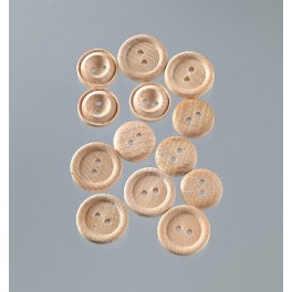 Knöpfe Wood button