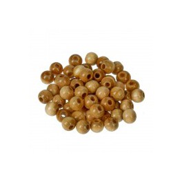 Holzperlen 6mm natur