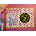 Stempelset mit Acrylblocks Geburt