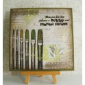 Cardstock 12"x12" Tank Green