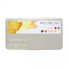 Nuvo Watercolour Pencils - Hair & Skin Tones