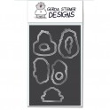 Clear Stamp Set "Moody Unicorns"