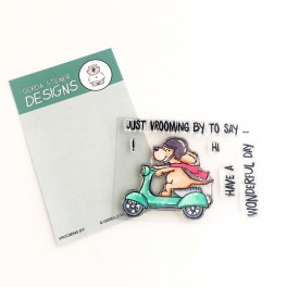 Clear Stamp Set "Moody Unicorns"