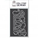 Clear Stamp Set "Moody Unicorns"