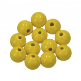 Holzperlen 6mm natur