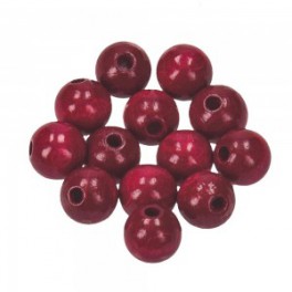 Holzperlen 6mm natur