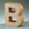 Papp Art Buchstabe B klein