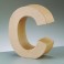 Papp Art Buchstabe C klein