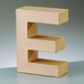 Papp Art Buchstabe E klein