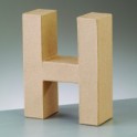 Papp Art Buchstabe H klein