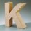 Papp Art Buchstabe K klein