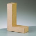 Papp Art Buchstabe L klein