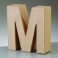 Papp Art Buchstabe M klein
