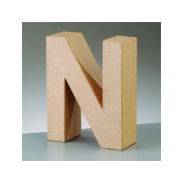 Papp Art Buchstabe N klein