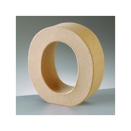 Papp Art Buchstabe O klein