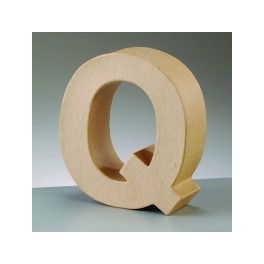 Papp Art Buchstabe Q klein