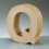 Papp Art Buchstabe Q klein