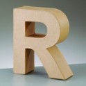 Papp Art Buchstabe R klein