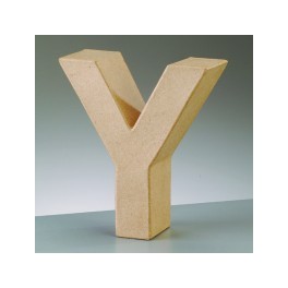 Papp Art Buchstabe Y klein
