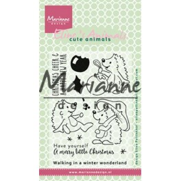 Motivstempel "Cats & dogs - snow fun"