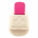 Vaessen Creative 3-in-1 Label Punch Scallop Tag