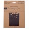 Vaessen Creative • Embossing folder von Herzen mit Herzen