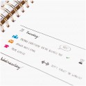 Bullet Diary Schablone Quadrate
