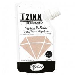 Izink Diamond Glitter Paint ROT