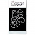 Clear Stamp Set "Moody Unicorns"