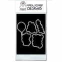 Clear Stamp Set "Moody Unicorns"