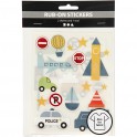 Rub-on-Sticker Buchstaben & Zahlen