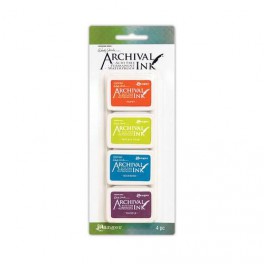 Ranger Archival Mini Ink Kit 4 Wendy Vecchi
