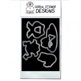 Clear Stamp Set "Moody Unicorns"