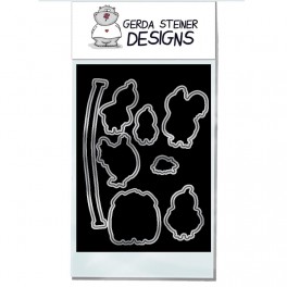 Clear Stamp Set "Moody Unicorns"