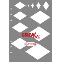 Crealies J&P Planner halbtransparent mit Frontpocket