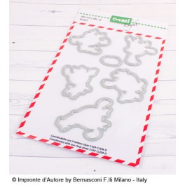 Motivstempel "Kuchenmäuse"