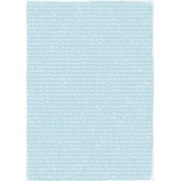 Basic Collection Papier A4 "Blue Lyrics"