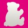Motivlocher Medium Teddy seitlich