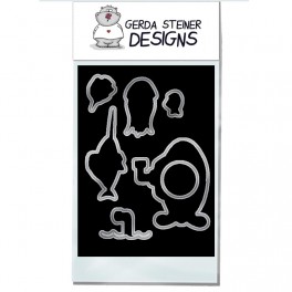 Clear Stamp Set "Moody Unicorns"