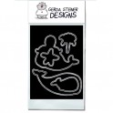 Clear Stamp Set "Moody Unicorns"