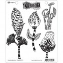 Ranger Dylusions Cling Stamp Set "Just Breathe"