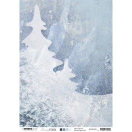 Hintergrundpapier A4 Winter Days nr.268